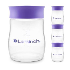 Bewaarflesjes Lansinoh 4x 160ml